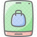 Shopping Bag Awesome Lineal Icon アイコン