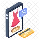 Shopping App Mobile Shop Mcommerce Icon