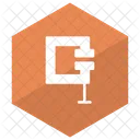 C Clamp Press Machine Icon