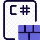 C Sharp File Blur  Icon