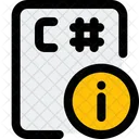 C Sharp File Info Icon