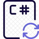 C Sharp File Repeat  Icon