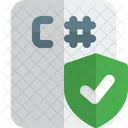 C Sharp File Shield  Icon