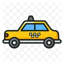 Taxi Cab Local Transport Icon