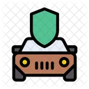 Cab Taxi Security Icon