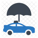 Cab Umbrella Taxi Icon