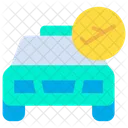 Car Taxi Flight Icon