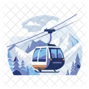 Cable Car Chairlift Transport Icon