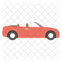 Cabriolet Convertible Car Icon