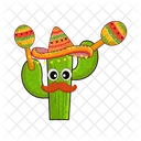 Mexico Pimenta Personagem Ícone