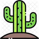 Cactus Desert Nature Icon