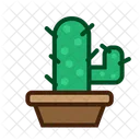 Kaktus Flat Copy Cactus Plant Icon