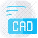 Cad Computer Aided Design Flat Style Icon 아이콘