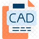 Cad File File Format File 아이콘