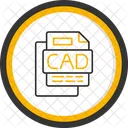 Cad File File Format File 아이콘