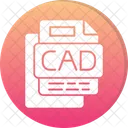 Cad File File Format File 아이콘