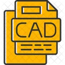 Cad File File Format File 아이콘