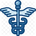 Caduceus Symbol  Icon