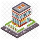 Cafeteria Cafe Cafe Building Icon