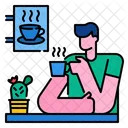 Cafe Coffee Restaurant Icon