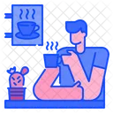 Cafe Coffee Restaurant Icon