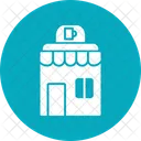 Cafe Restaurant Building Icon