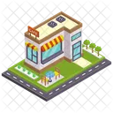 Cafe Building  Icon