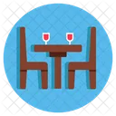 Cafe Table  Icon