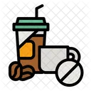 Caffeine No Coffee Icon