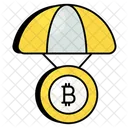 Caída de bitcoin  Icono