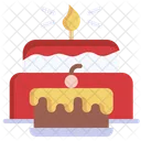 Cake Birthday Food Icon