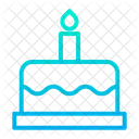 Celebration Newyear Candle Icon