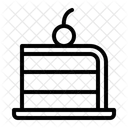케이크 디저트 달콤 아이콘