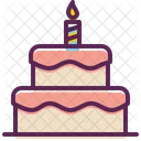 Cake Christmas Birthday Icon