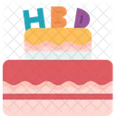 Cake Birthday Dessert Icon