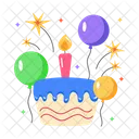 Birthday Cake Birthday Celebration Birthday Dessert Icon