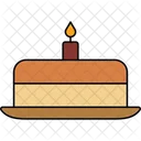 Cake Icon Cake Candle Icon