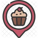 Cake Shop Location  Icon