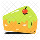 Cake Piece Cake Slice Cherry Cake Icon