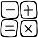 Calc Calcular Matematicas Icono