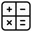 Calculadora Calculo Matematica Ícone