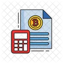 Calculadora de bitcoins  Icono