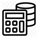 Calculate database cost  Icon