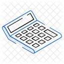 Calculator Number Cruncher Adding Device Icône