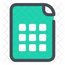 Calculator File  Icon