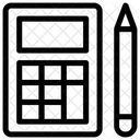 Matematicas Simbolos Matematicos Contabilidad Icono