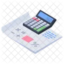 Calculos Contabilidade Instrumento Fiscal Ícone