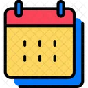 Calendar Event Date Icon