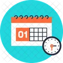 Calendar Clock Date Icon