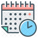 Event Calendar Time Icon